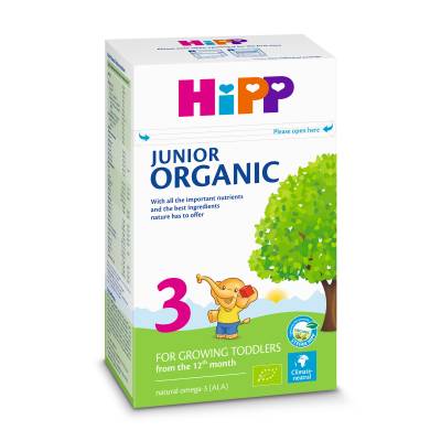 Podrobnoe foto дитяче сухе органічне молочко hipp organic 3 junior, з 12 місяців, 500 г