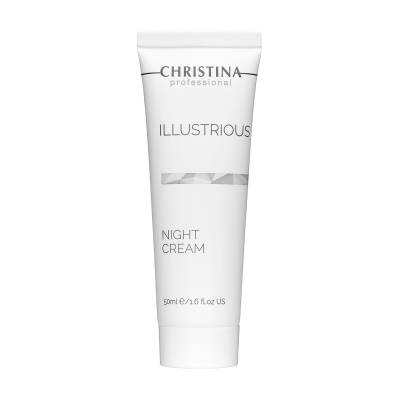 Podrobnoe foto оновлювальний нічний крем для обличчя christina illustrious night cream, 50 мл