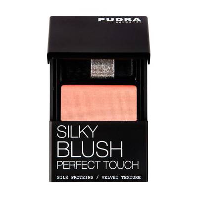 Podrobnoe foto компактні рум'яна для обличчя pudra cosmetics perfect touch silky blush 04, 4.2 г