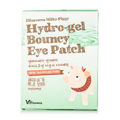 Podrobnoe foto гідрогелеві патчі під очі elizavecca face care milky piggy hydro-gel bouncy eye patch, 20 шт