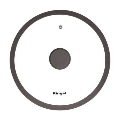 Podrobnoe foto кришка ringel universal silicone скляна, кругла, 28 см (rg-9302-28)