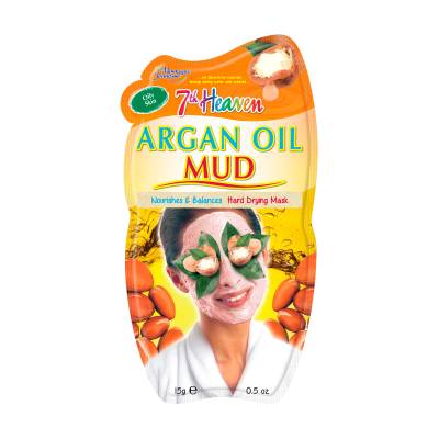 Podrobnoe foto маска грязьова для обличчя 7th heaven argan oil mud арганова олія, 15 г