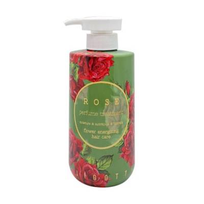 Podrobnoe foto парфумований бальзам для волосся jigott rose perfume treatment, 500 мл