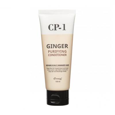 Podrobnoe foto кондиціонер для волосся esthetic house cp-1 ginger purifying conditioner з імбиром, 100 мл