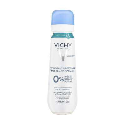 Podrobnoe foto мінеральний дезодорант vichy deodorant mineral spray 48h жіночий, для дуже чутливої шкіри, 100 мл