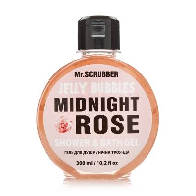 Podrobnoe foto гель для душу mr.scrubber jelly bubbles midnight rose shower&bath gel, 300 мл