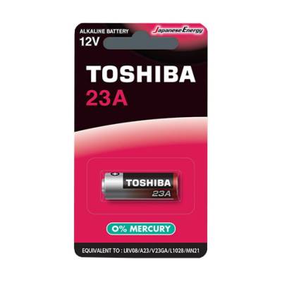 Podrobnoe foto алкалінова батарейка toshiba 23a, 12v, 1 шт