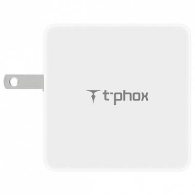 Podrobnoe foto мзп pd адаптер t-phox (48w: pd 30w + usb quickcharge qc 3.0 18w) (білий) 533629