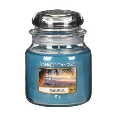 Podrobnoe foto ароматична свічка в банці yankee candle beach escape, 411 г