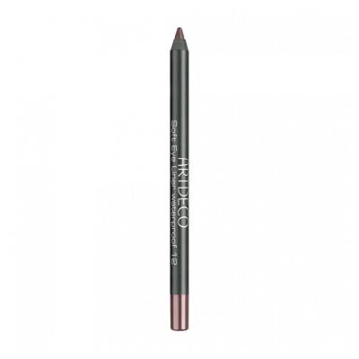 Podrobnoe foto водостійкий олівець для очей artdeco soft eye liner waterproof 12 deep brown, 1.2 г