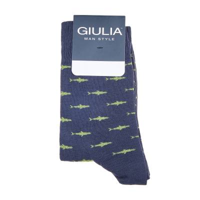 Podrobnoe foto шкарпетки чоловічі giulia man style ms3c-009 (msl-009 calzino) iron, розмір 39-42