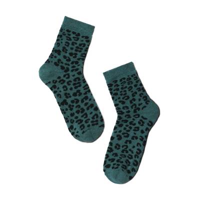 Podrobnoe foto шкарпетки жіночі conte elegant comfort 17с-64сп-118 махрові, темно-бірюзові, розмір 25