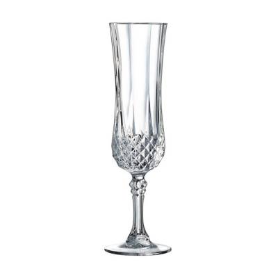 Podrobnoe foto набір келихів для шампанського cristal d'arques paris longchamp, 2*140 мл (q9153)