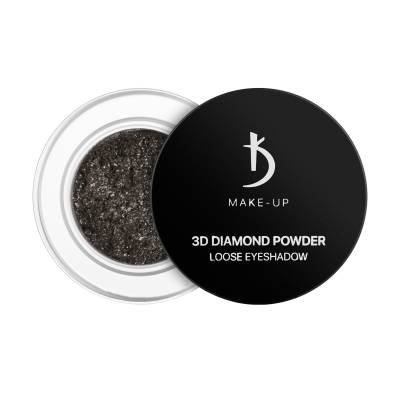 Podrobnoe foto розсипчасті тіні для повік kodi professional 3d diamond powder 05, з мерехтінням, 3.5 г