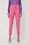 foto штани max&co. жіночі колір рожевий облягаюче висока посадка