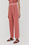 foto штани max&co. жіночі колір помаранчевий пряме висока посадка