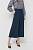 foto штани max&co. жіночі колір синій кюлоти висока посадка