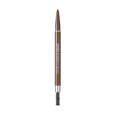 Podrobnoe foto олівець для брів tony moly lovely eyebrow pencil 05 black brown, 1 г