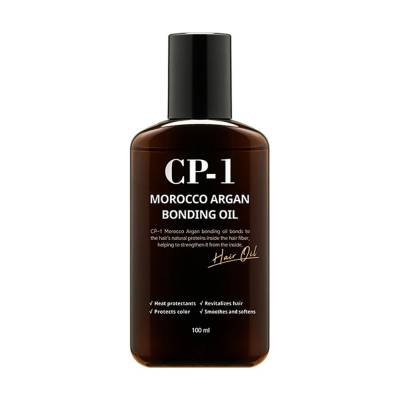 Podrobnoe foto арганова олія для волосся esthetic house cp-1 morocco argan bonding oil, 100 мл