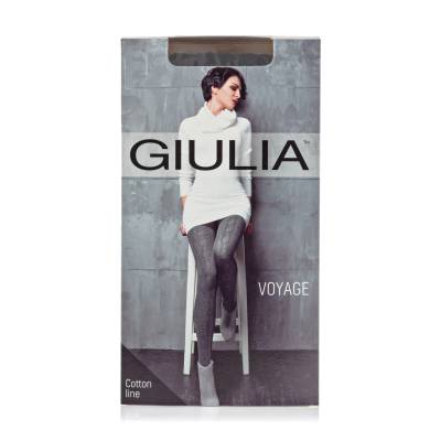 Podrobnoe foto фантазійні колготки жіночі giulia voyage (18) теплі, 180 den, melange, розмір 3