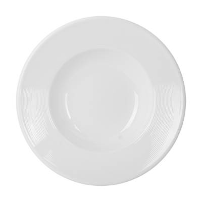 Podrobnoe foto набір тарілок супових westhill style білі, 6*23 см (wh-3103-6)