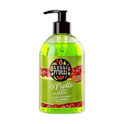 Podrobnoe foto рідке мило для рук farmona tutti frutti hand wash soap груша та журавлина з фруктовими оліями та вітаміном f, 500 мл