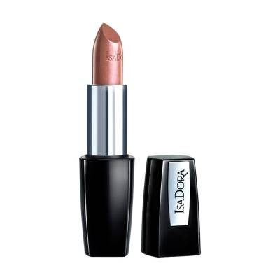 Podrobnoe foto зволожувальна помада для губ isadora perfect moisture lipstick 226 angelic nude, 4.5 г