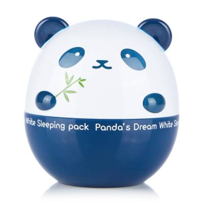 Podrobnoe foto освітлювальна нічна маска для обличчя tony moly panda's dream white sleeping pack, 50 мл