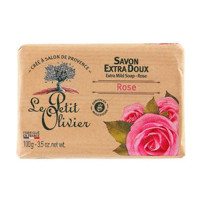 Podrobnoe foto екстра ніжне мило le petit olivier троянда, 100 г