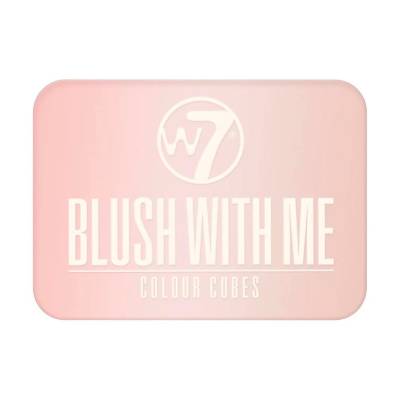 Podrobnoe foto рум'яна w7 cosmetics blush with me color cubes getting hitched, 7 г