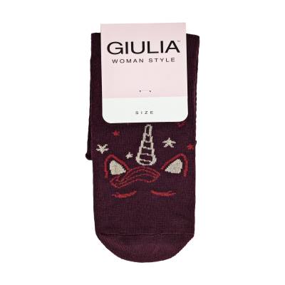Podrobnoe foto шкарпетки жіночі giulia wbm-001 marsala, розмір 39-40