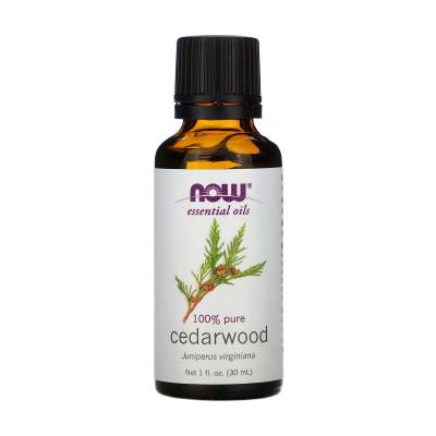 Podrobnoe foto ефірна олія now foods essential oils 100% pure cedarwood кедра, 30 мл