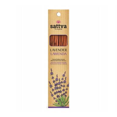Podrobnoe foto ароматичні палички sattva lavender лаванда, 15 шт