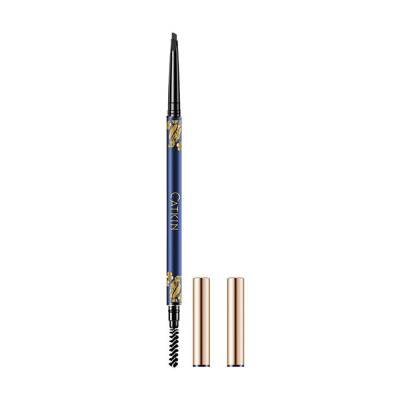 Podrobnoe foto олівець для брів catkin fill & fluff eybrow pencil зі щіточкою, c05 grey brown, 0.08 г